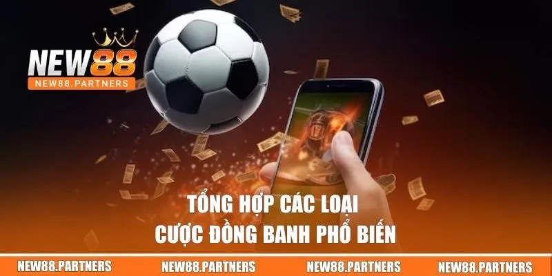 Tổng hợp các loại cược đồng banh phổ biến